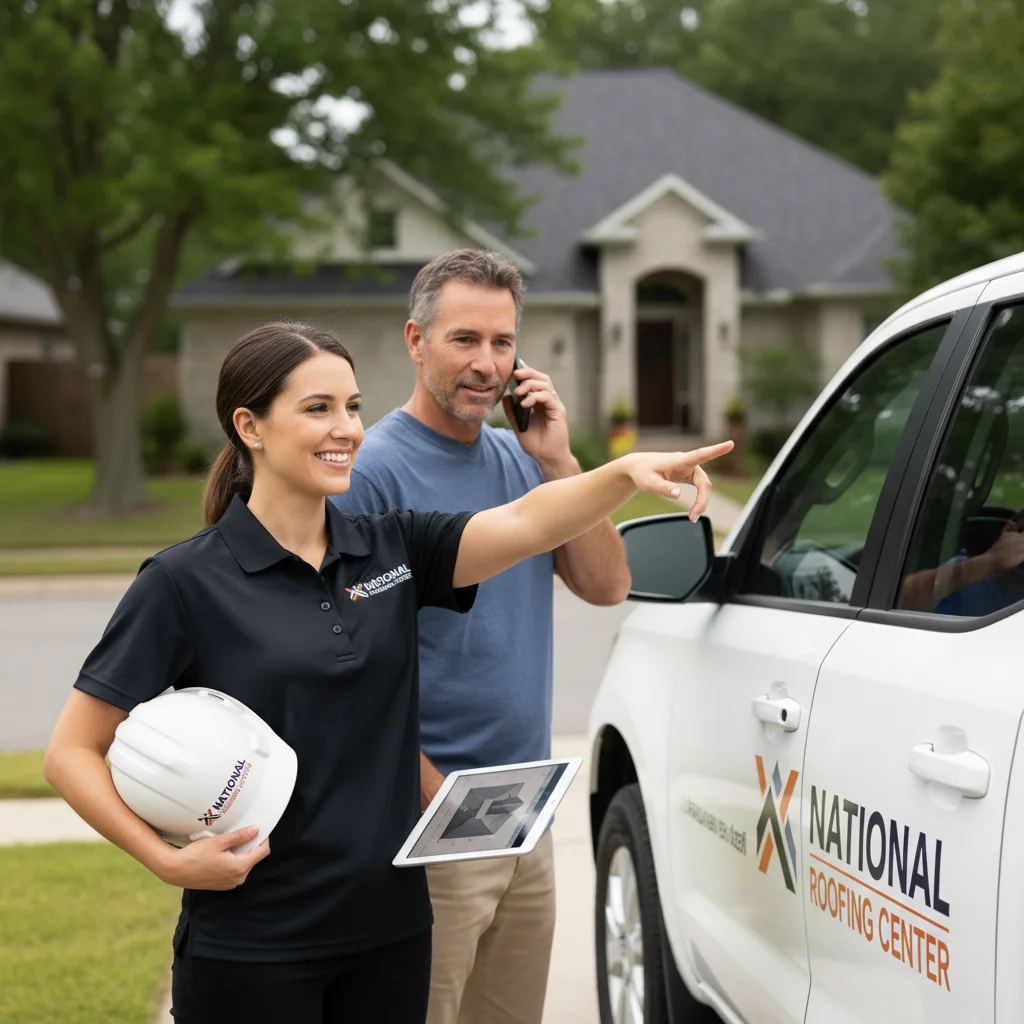 National Roofing Center customer support in Sunset Hills